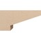 Ekena Millwork 10"W x 20"D x 10"H Wide Clemmons Rough Cedar Woodgrain TimberThane Corbel, Primed Tan CORUR10X20X10CLERCPR - alternate 2
